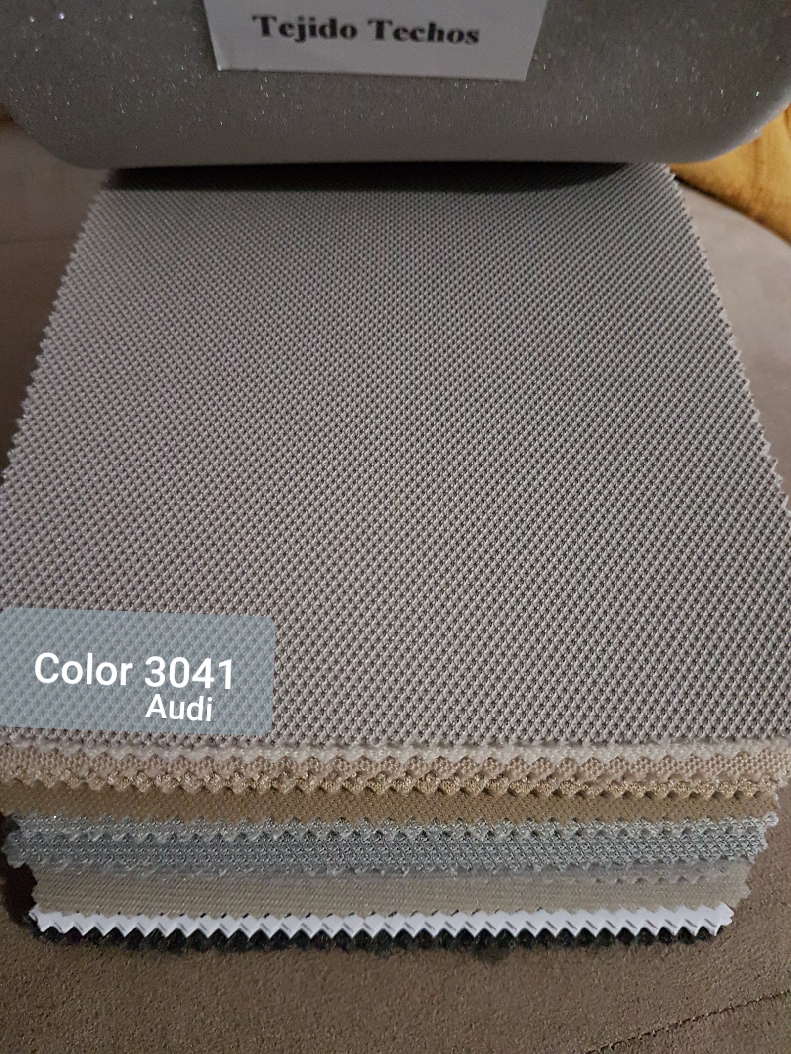 Tela especial para tapizar techos de coche/Con foam ...